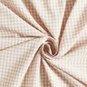 <h2>Seersucker litet rutigt, beige &ndash; anemone/vitt &ndash; med karakteristisk seersuckerstruktur och fint,  thumbnail number 3