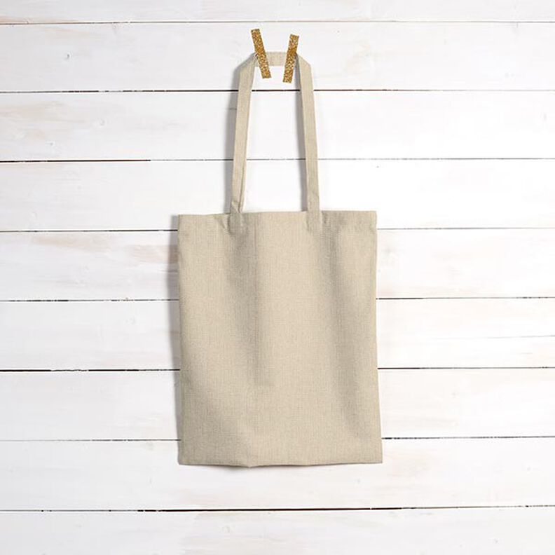 Outdoortyg jacquard liten sicksack – beige, image number 8