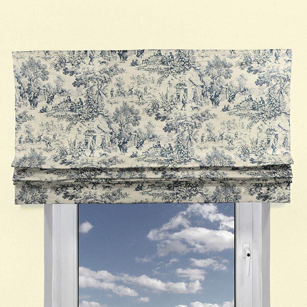 Toile de Jouy – stålblått,  image number 6