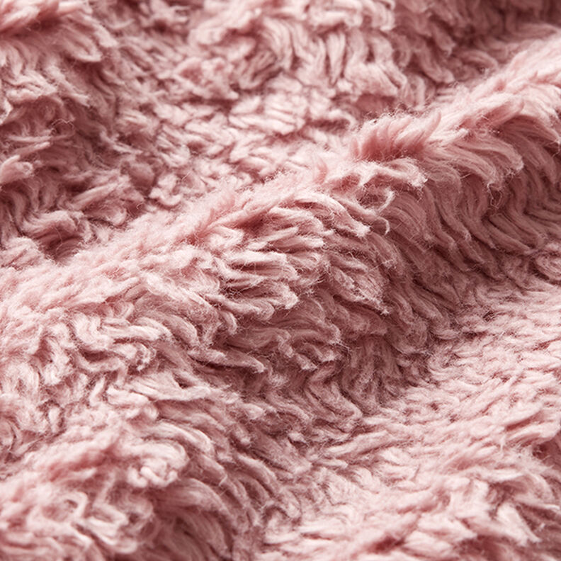 Bomull-sherpa Enfärgad – gammalt rosa,  image number 2