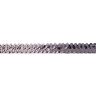 Elastisk paljettbård [20 mm] – antiksilvermetallic,  thumbnail number 1