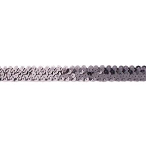 Elastisk paljettbård [20 mm] – antiksilvermetallic, 