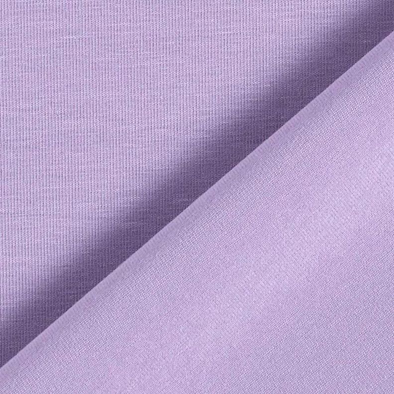 Bomullsjersey medium enfärgad – fläder,  image number 5