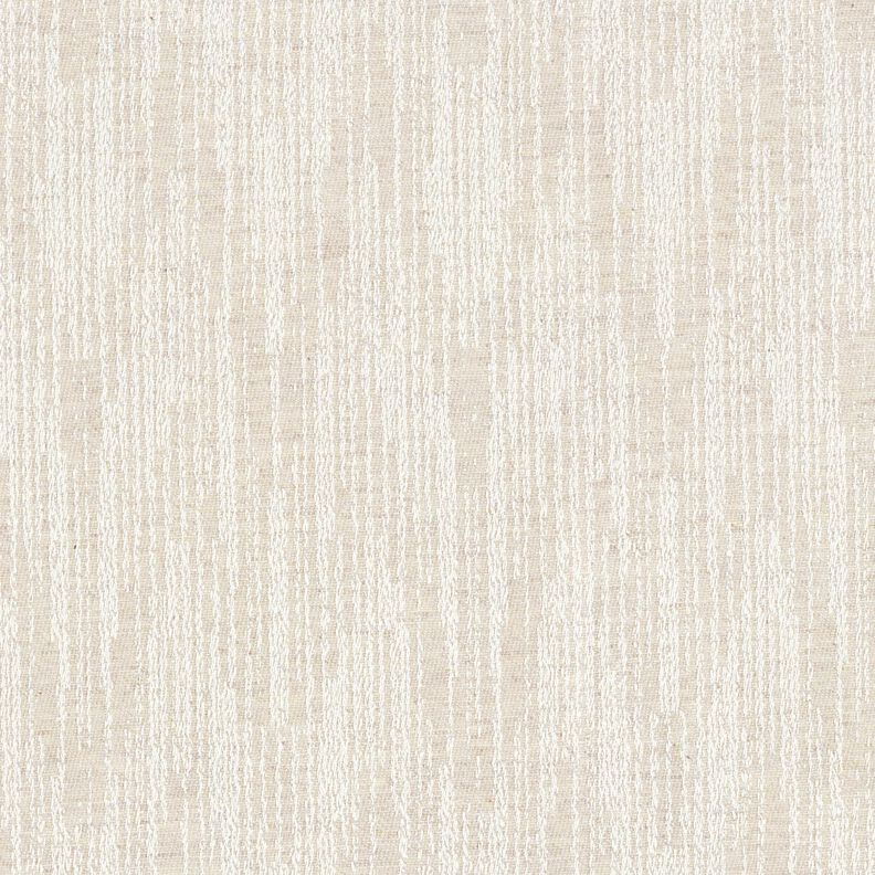 Dekorationstyg Jacquard abstrakt väv återvunnen – natur, image number 1