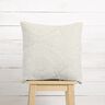 Dekorationstyg Jacquard dekorativa romber 275 cm – yllevit,  thumbnail number 7