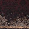 BomullsjerseyBrodyrtyg mandala med guldprickar | Glitzerpüppi – svartbrun/guld,  thumbnail number 1