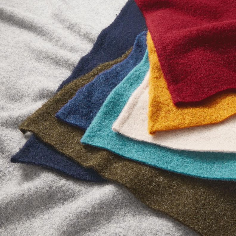 Ullfleece ren nyull Melange – grå,  image number 4