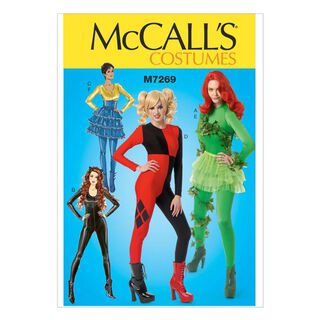 Dräkter Comics & hjältar, McCalls 7269 | 30-38, 