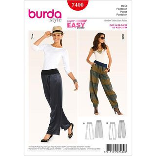 Byxor, Burda 7400, 