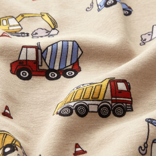 Alpfleece byggfordon – ljus gråbrun, 