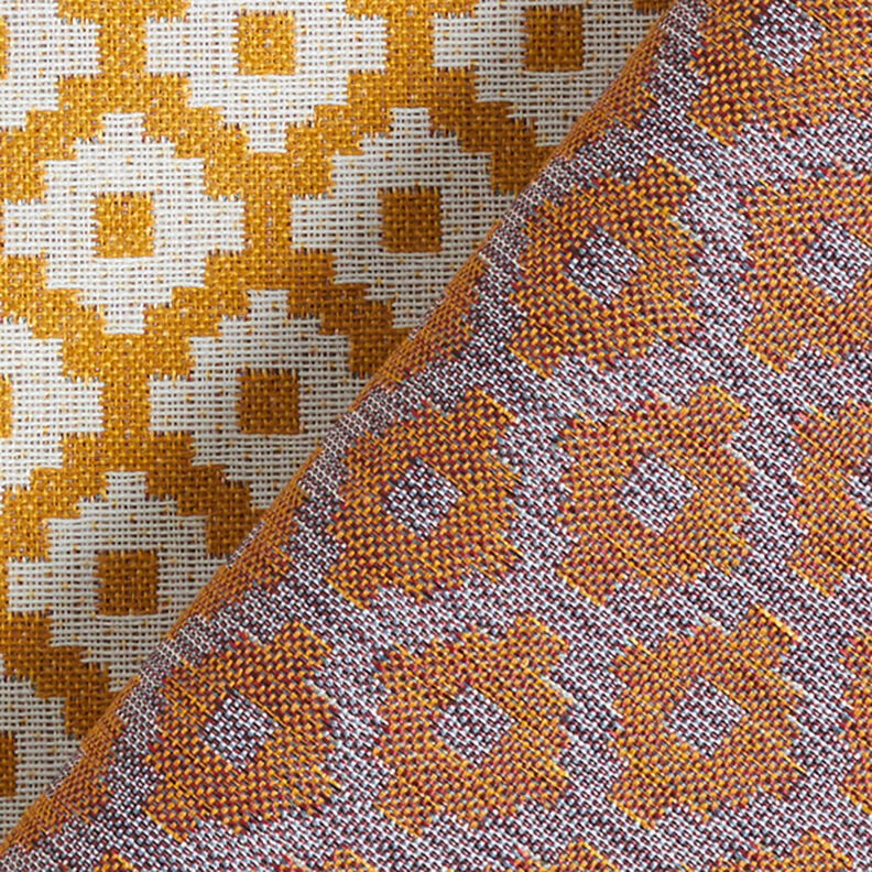 Outdoortyg jacquard Romber – senap,  image number 4