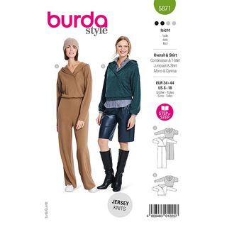 Overall / Tröja | Burda 5871 | 34-44, 