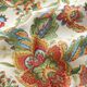 dekorationstyg Canvas orientaliska blomsterornament 280 cm – natur/grön,  thumbnail number 2