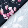 Bomullsjersey eukalyptus och hortensior | Glitzerpüppi – nattblå/rosa,  thumbnail number 4