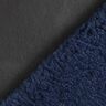 Läderimitation med fuskpäls på baksidan enfärgad – svart/marinblått,  thumbnail number 1