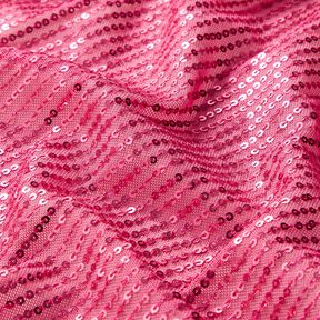 Paljettyg vertikala ränder – intensiv rosa, 