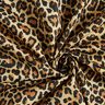 Dekorationstyg Bomullssatin Leopardmönster – brun,  thumbnail number 3