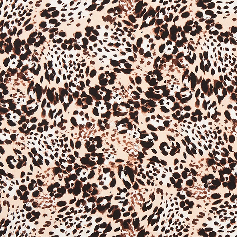 Viskostyg leopardmönster – rose,  image number 1