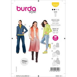 Väst | Jacka | Burda 6114 | 34-44, 