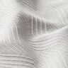 Dekorationstyg jacquard Vågiga linjer – ljusgrått,  thumbnail number 2