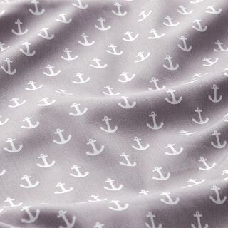 Poplin ankare – grått, 