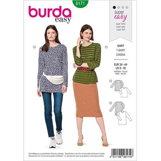 T-shirt, Burda 6171 | 34-44, 