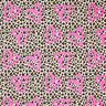 French Terry Sommarsweat lejon och neonhjärtan – cashew/neonpink,  thumbnail number 1
