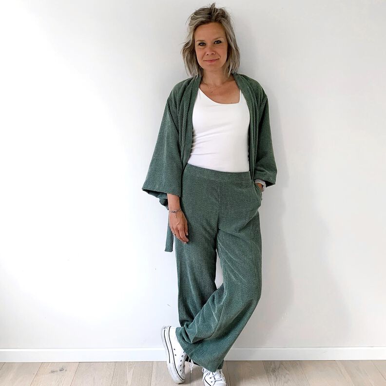 bred manchester Bubble Enfärgat – stålblå,  image number 7