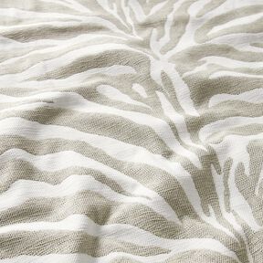 Stoppningstyg Jacquard zebra – anemon/natur, 