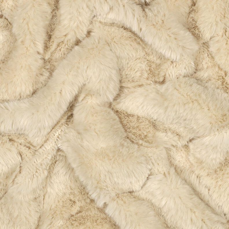 Fuskpäls abstrakt – cashew,  image number 2