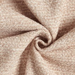 Stoppningstyg färgglad bouclé-look – anemon/ljusbeige, 