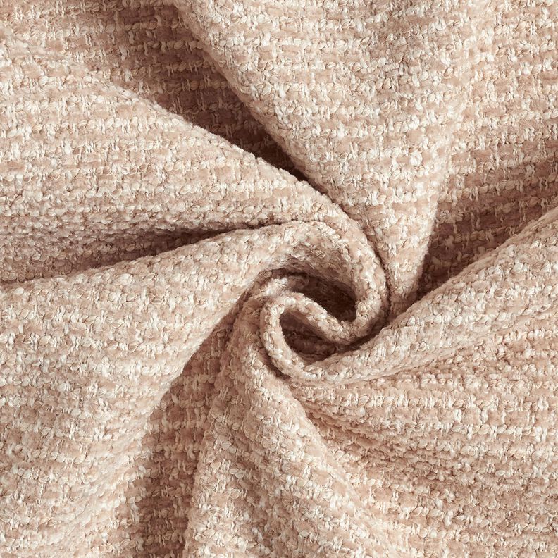 Stoppningstyg färgglad bouclé-look – anemon/ljusbeige, image number 1