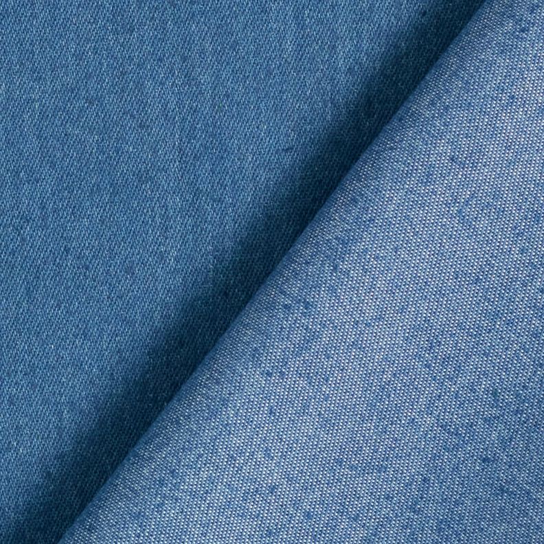 Denim bomullsmix medium – jeansblå,  image number 3