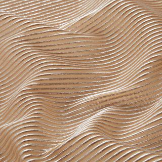 Organza Lurex Streifen – yllevit/silver, 