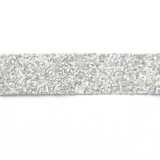 Paljettband Diva - silver metallic, 