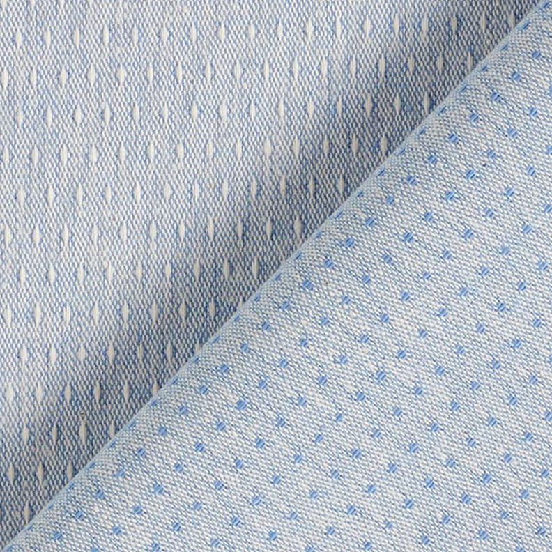 Dekorationstyg jacquard återvunnet – ljusblått,  image number 3