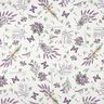 dekorationstyg gobeläng violer lavendel – yllevit/fläder,  thumbnail number 1