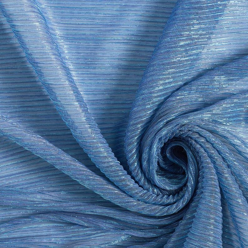 genomskinliga plissé-glitterränder – blå,  image number 3