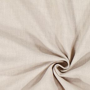 Linnetyg ramie mix stonewashed, kraftig kvalitet – ljusbeige, 