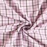 bomull skjorttyg rutmönster – rose/pastellviolett,  thumbnail number 4