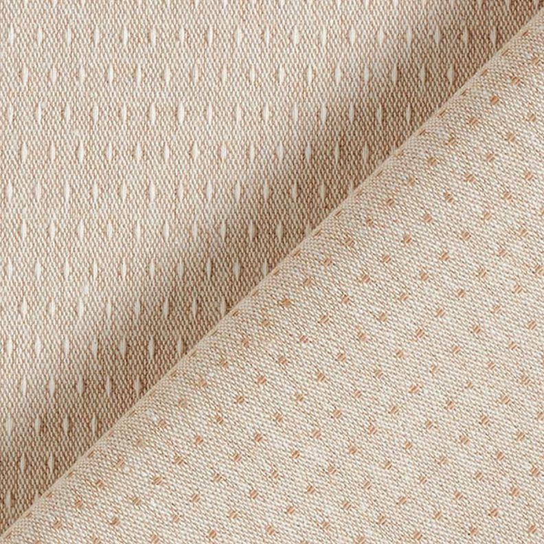 Dekorationstyg jacquard återvunnet – beige,  image number 3