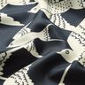 Satinpanel Svalor | Katia Fabrics – antracit/kräm,  thumbnail number 10