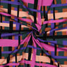 Viskostyg stretch Line Layers | Nerida Hansen – mörkgrön/lila,  thumbnail number 3