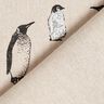 Dekorationstyg Halvpanama Pingviner – natur,  thumbnail number 6