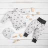 GOTS Bomullsjersey Spridda blommor | Poppy Fabrics – vit,  thumbnail number 7