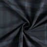 skjorttyg tartanrutor – nattblå/svart,  thumbnail number 3