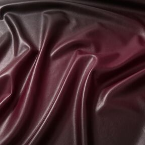 Konstläder Färggradient | Katia Fabrics – svart/bordeauxröd, 