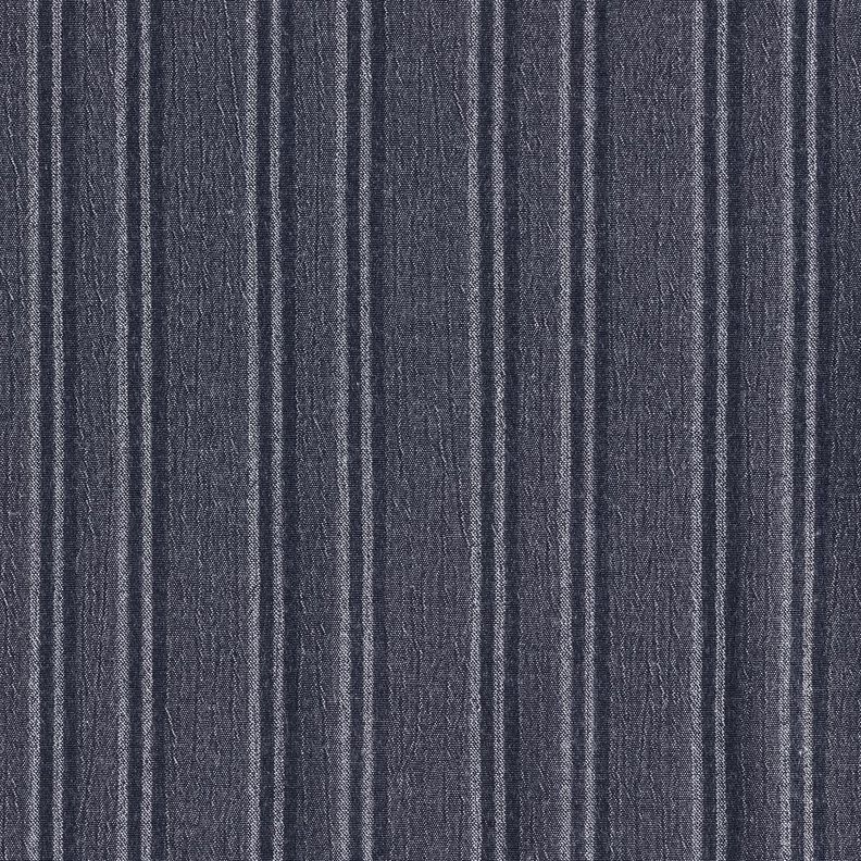 bomullstyg brutna ränder – marinblått,  image number 1