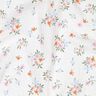 GOTS Muslin/Dubbel-krinkelväv Söta blommor  | Poppy Fabrics – elfenbensvit/brandgul,  thumbnail number 2