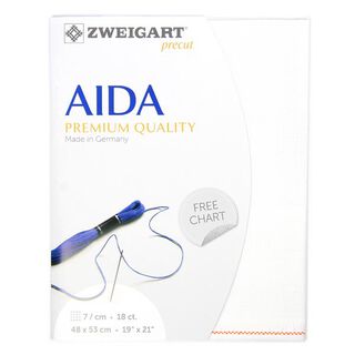 Fin Aida - 48 x 53 cm | 19" x 21", 1, 